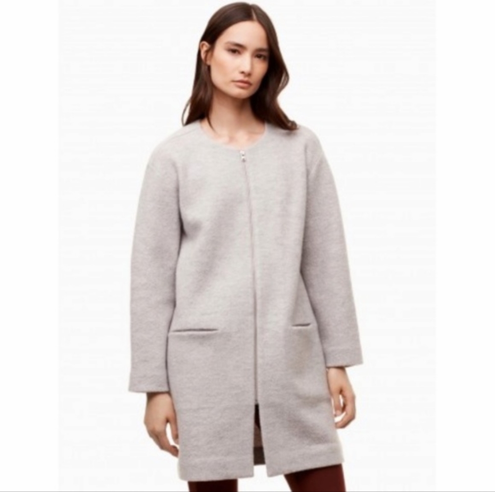 Aritzia Wilfred Banville Jacket in Grey